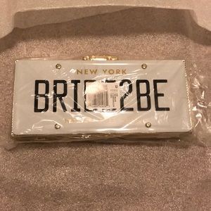 Kate Spade Bride2be clutch crossbody New